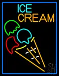 Cone Ice Cream LED Neon Sign