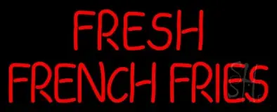 Fresh French Fries LED Neon Sign