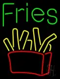 Green Fries Logo LED Neon Sign