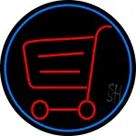 Grocery Trolley Logo LED Neon Sign