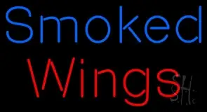 Smoked Wings LED Neon Sign