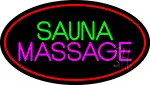 Massage Sauna LED Neon Sign