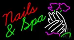 Nails And Spa LED Neon Sign