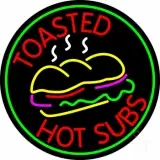 Toasted Hot Subs LED Neon Sign