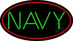 Navy Block LED Neon Sign