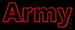 Red Army LED Neon Sign