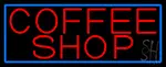 Red Coffee Shop LED Neon Sign