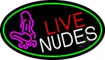 Red Live Nudes LED Neon Sign