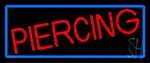 Red Piercing LED Neon Sign