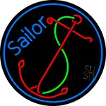 Red Sailor Logo LED Neon Sign