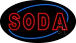 Red Soda LED Neon Sign