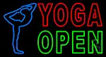 Yoga Open LED Neon Sign