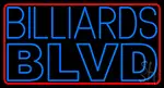 Billiards Blvd LED Neon Sign