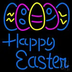 Happy Easter With Egg 2 LED Neon Sign