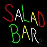 Multi Colored Salad Bar LED Neon Sign