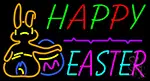 Easter Egg 3 LED Neon Sign
