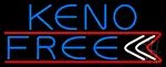 Keno Free 3 LED Neon Sign
