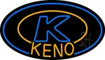 K Keno 2 LED Neon Sign
