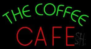 The Coffee Cafe LED Neon Sign