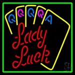 Lucky Poker 2 LED Neon Sign