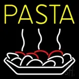 Yellow Pasta With Logo LED Neon Sign