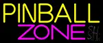 Pinball Zone 4 LED Neon Sign
