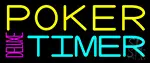 Poker Timer Deluxe 1 LED Neon Sign
