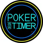 Poker Timer Deluxe LED Neon Sign