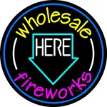 Wholesale Fireworks Here 2 LED Neon Sign