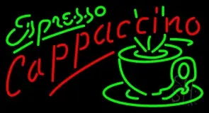 Espresso Cappuccino LED Neon Sign