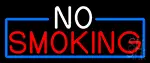 Block No Smoking LED Neon Sign