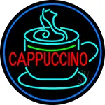 Cappuccino Inside Cup LED Neon Sign