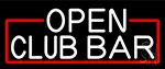 Club Bar Open LED Neon Sign