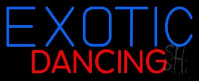 Exotic Dancing Strip Club LED Neon Sign