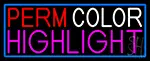 Perm Color Highlight LED Neon Sign