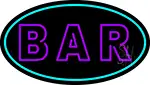 Purple Bar LED Neon Sign