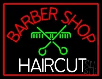 Barbershop Haircut LED Neon Sign