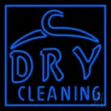 Blue Dry Cleaning LED Neon Sign