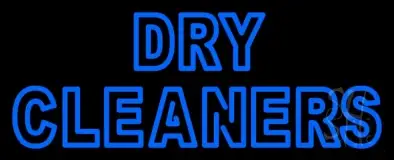 Double Stroke Dry Cleaners LED Neon Sign