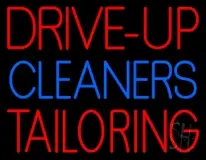 Drive Up Cleaners Tailoring LED Neon Sign