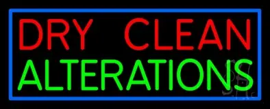 Dry Clean Alterations LED Neon Sign