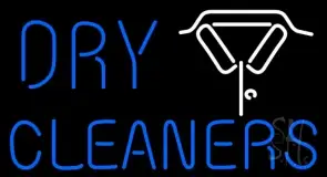Dry Cleaners With Shirt Logo LED Neon Sign