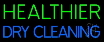 Healthier Dry Cleaning LED Neon Sign