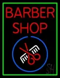 Red Barber Shop LED Neon Sign