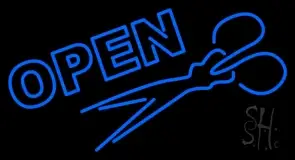 Scissor Open LED Neon Sign