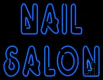 Double Stroke Nail Salon LED Neon Sign