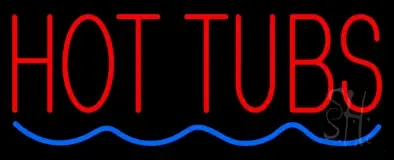 Red Hot Tubs LED Neon Sign