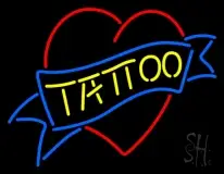 Tattoo Inside Heart LED Neon Sign