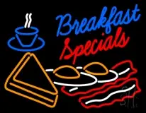 Breakfast Special LED Neon Sign