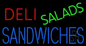 Deli Salads Sandwiches LED Neon Sign